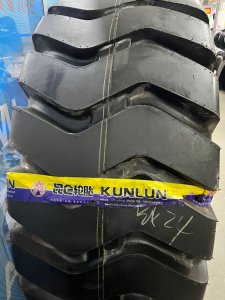 Шины на фронтальный погрузчик 23.5-25 24PR KT62 E3/L3 KUNLUN